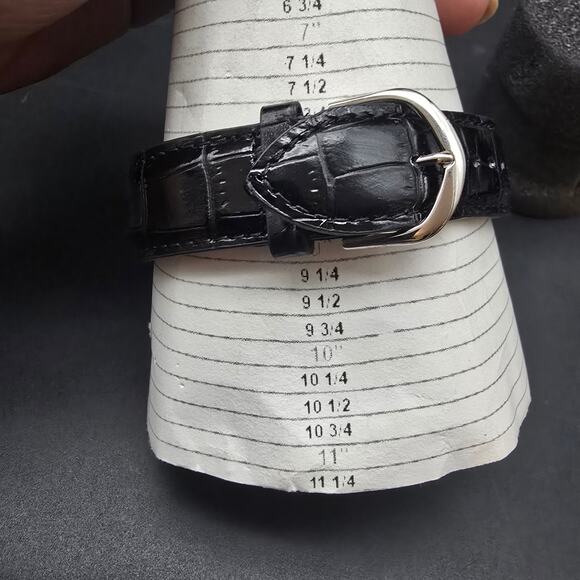 Men's Kessaris Automatic Watch Black Band New In Box - Picture 7 of 10